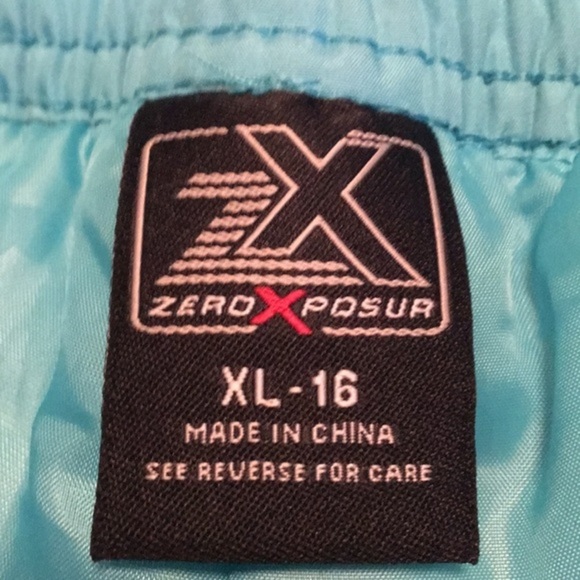 🌸NWT ZEROXPOSUR Girls Ski/Snowpants - sz XL/16 - Picture 9 of 10